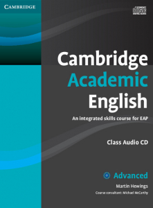 2 Cambridge Academic English C1 Audio CD